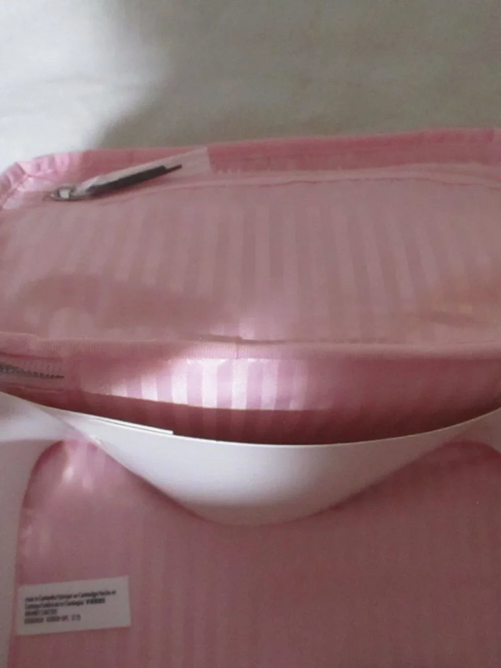 Victoria's Secret Express Train Case Heritage Stripe NWT (FIRM PRICE)